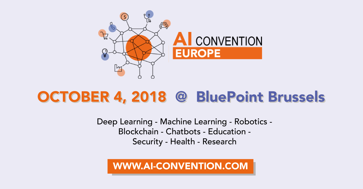 Moonoia proudly Sponsoring AI Convention Europe 2018